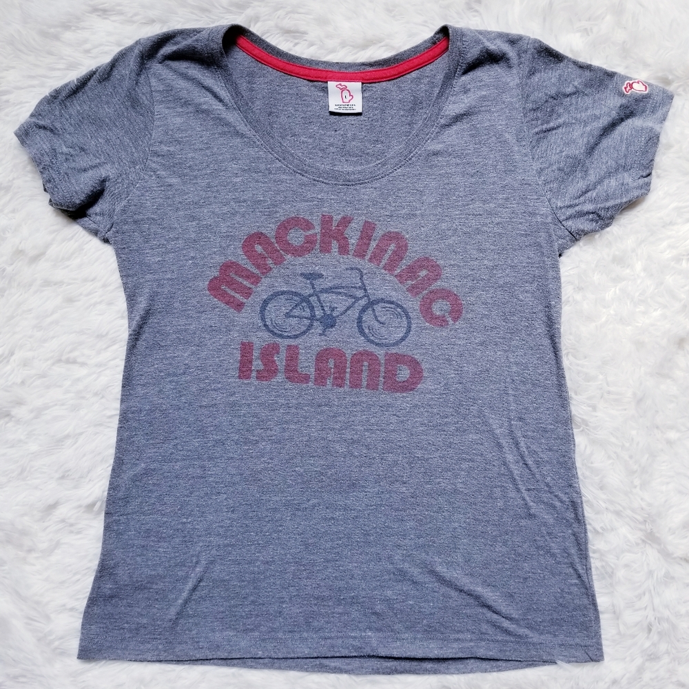 Mitten State Mackinac Island Bicycle Shirt